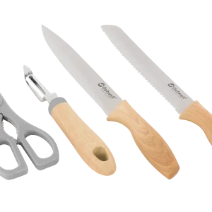 Outwell Chena Knife Set wPeeler & Scissors Lux Kamp Mutfak Seti