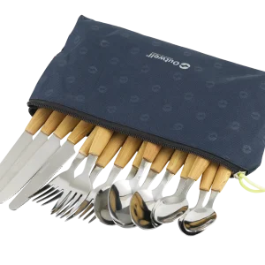 Outwell Calella Pouch Cutlery Set Deluxe Çantalı Kamp Çatal Bıçak Takımı