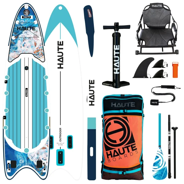 Haute 12'6 Outrigger II Şişme Fishing SUP  HT-SIS-SUP-126-OUT2